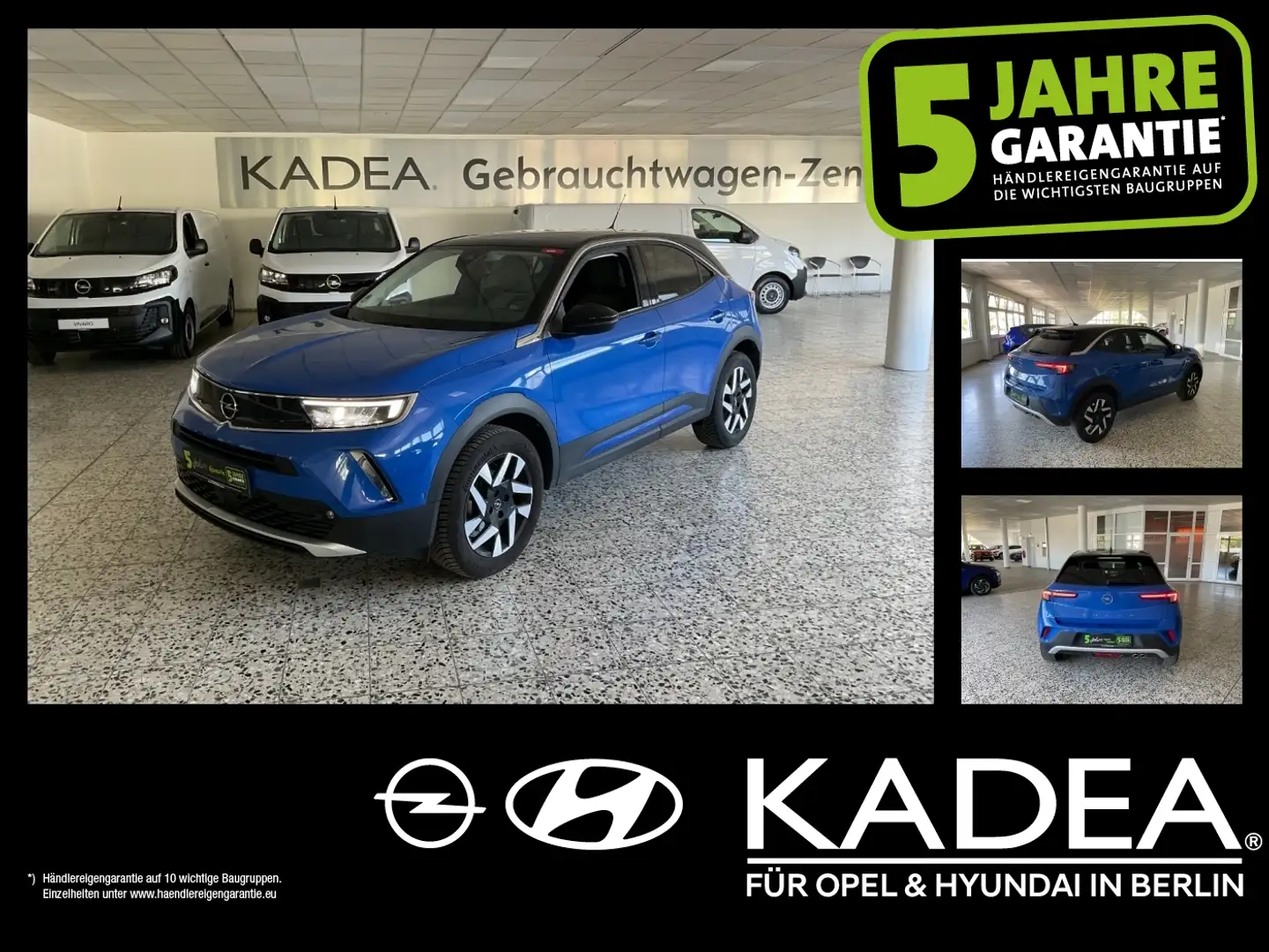Opel Mokka 1.2  Elegance Ganzjahresbereifung Blau - 1