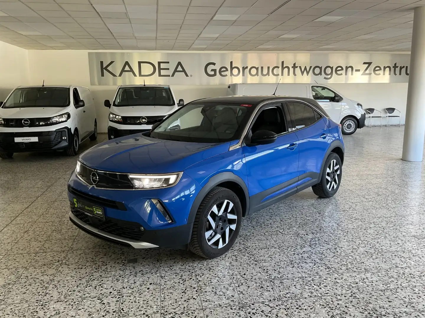 Opel Mokka 1.2  Elegance Ganzjahresbereifung Blau - 2