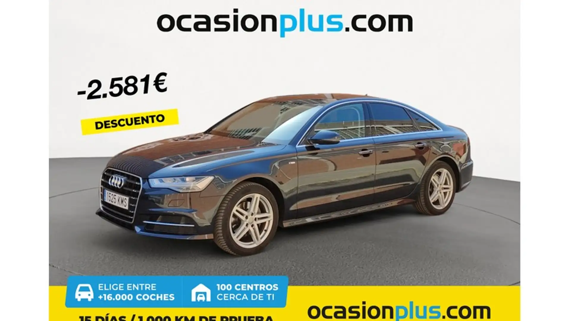 Audi A6 2.0TDI S line edition S-T 140kW Blau - 1