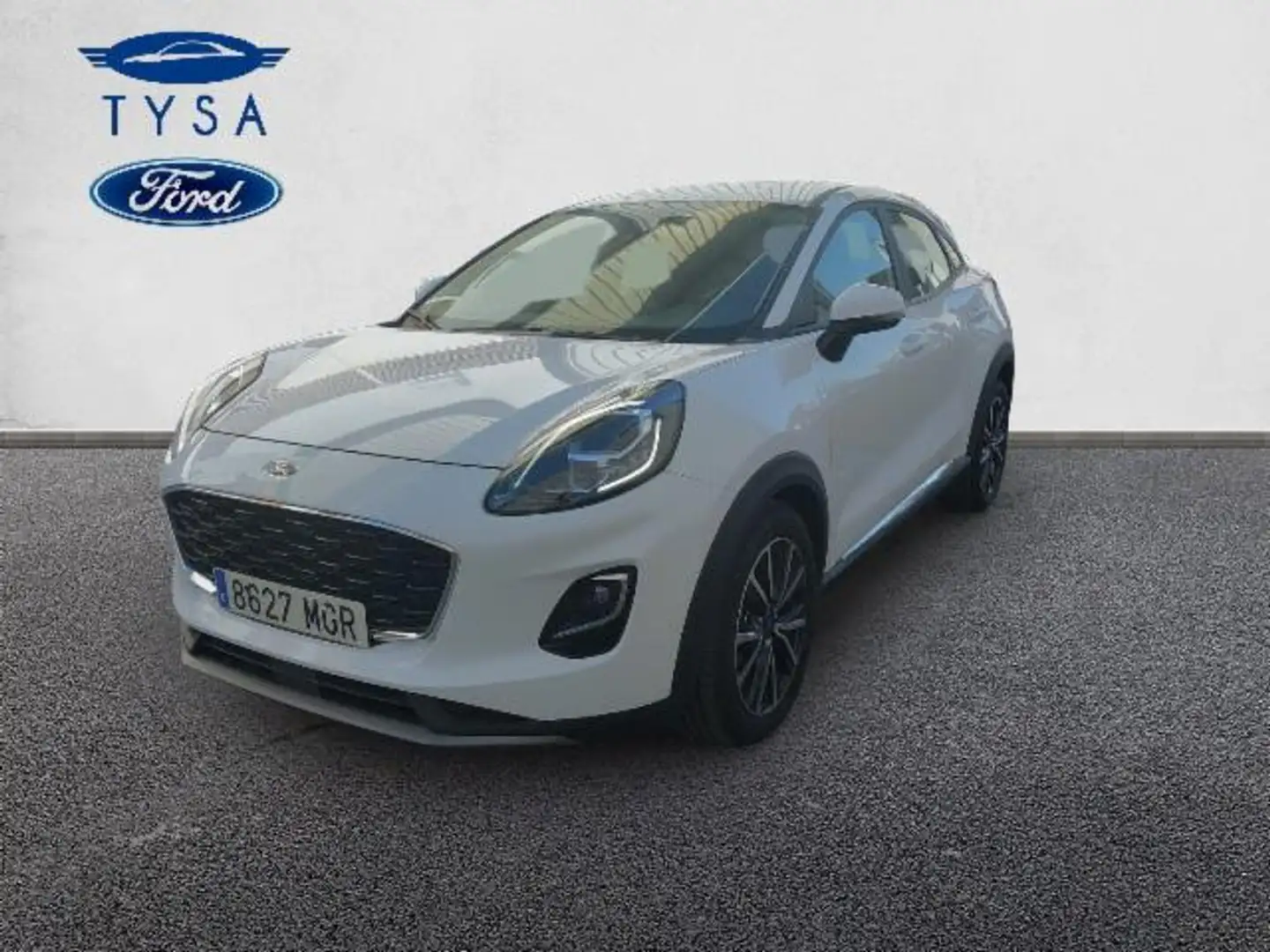 Ford Puma 1.0 EcoBoost MHEV Titanium 125 Blanco - 1