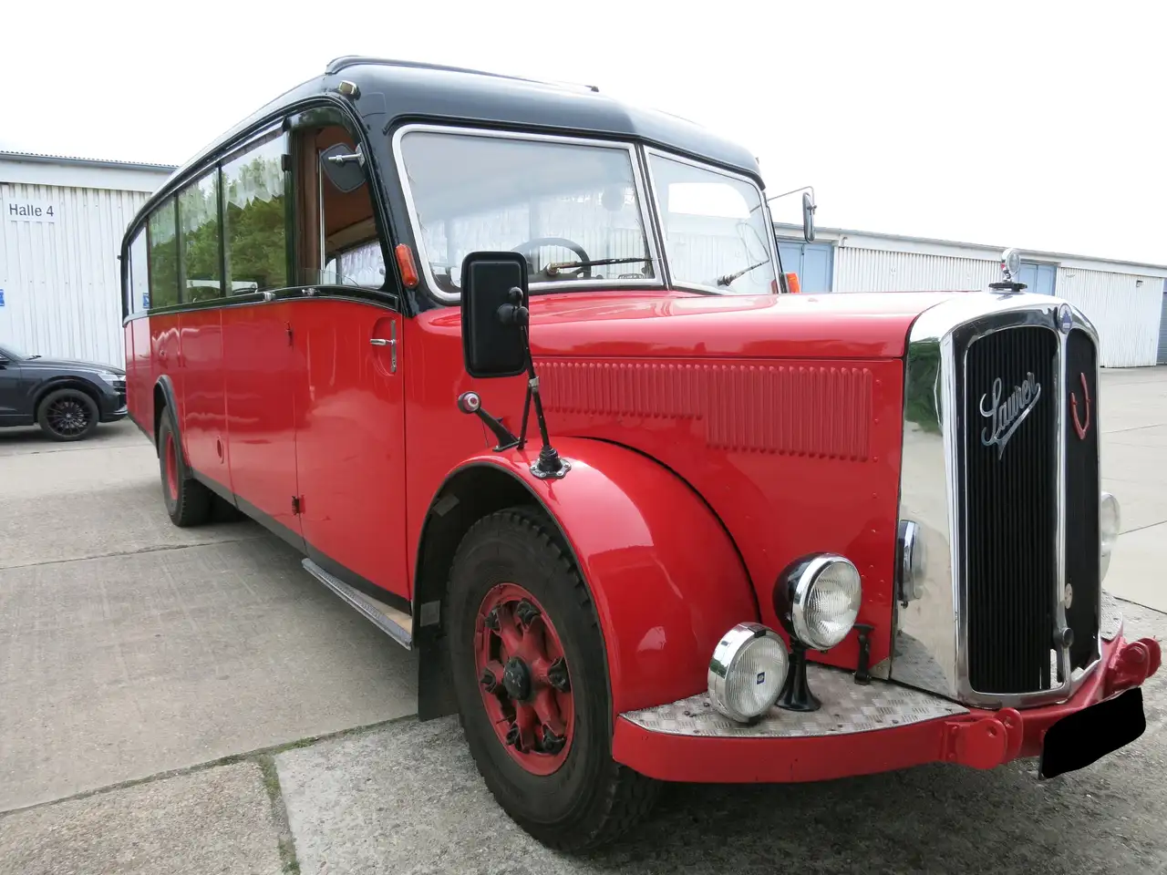 Saurer L4C Cabrio Alpenwagen RESTAURIERT CT2D Motor, foto 3