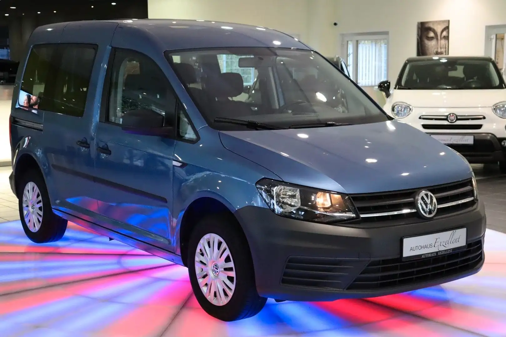 Volkswagen Caddy Conceptline BMT*PDC*1HD*NAVI*TEMPOMAT* Blau - 2