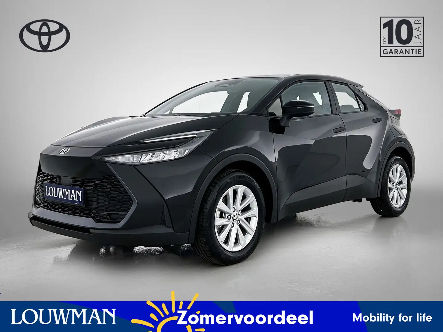 Toyota C-HR 1.8 Hybrid 140 Active - Louwman Zin in Zomervoorde Zwart - 1