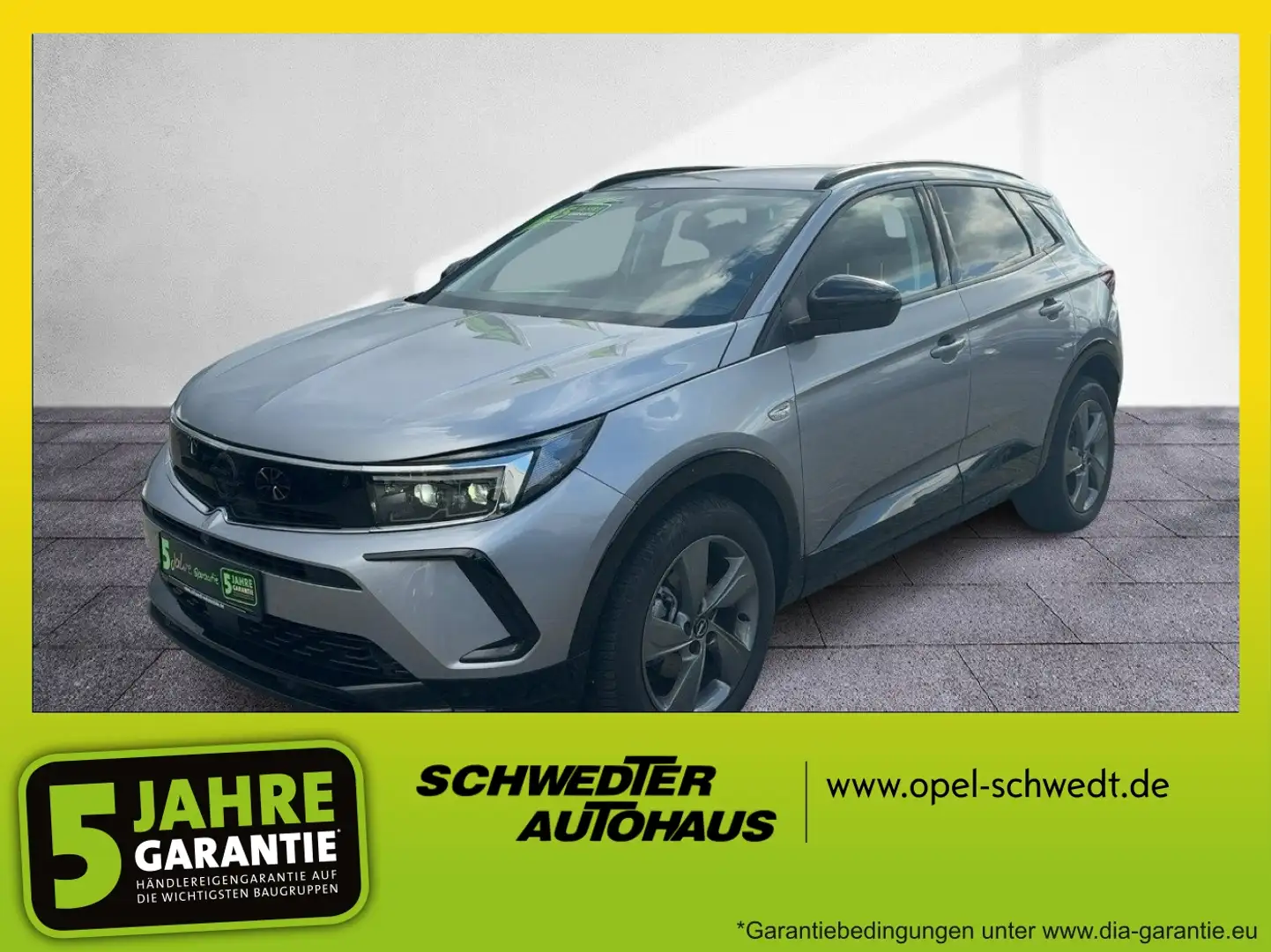 Opel Grandland 1.5 D GS Line LED+Navi+SHZ+2xKlima+360 Grau - 1