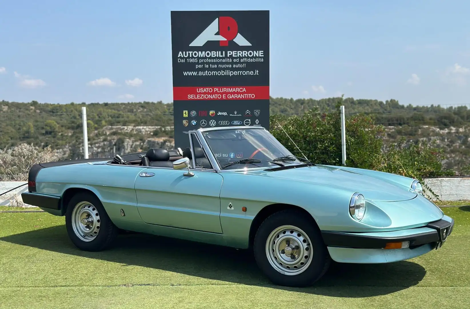 Alfa Romeo Spider Duetto 1.6 Carburatori Iscr. ASI Verde - 2