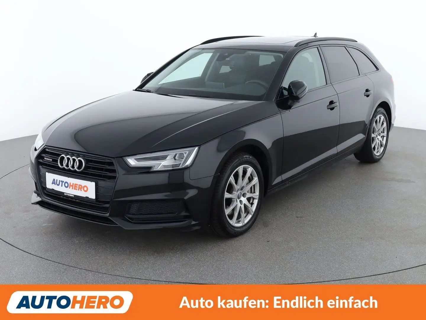 Audi A4 40 TDI quattro Sport Schwarz - 1