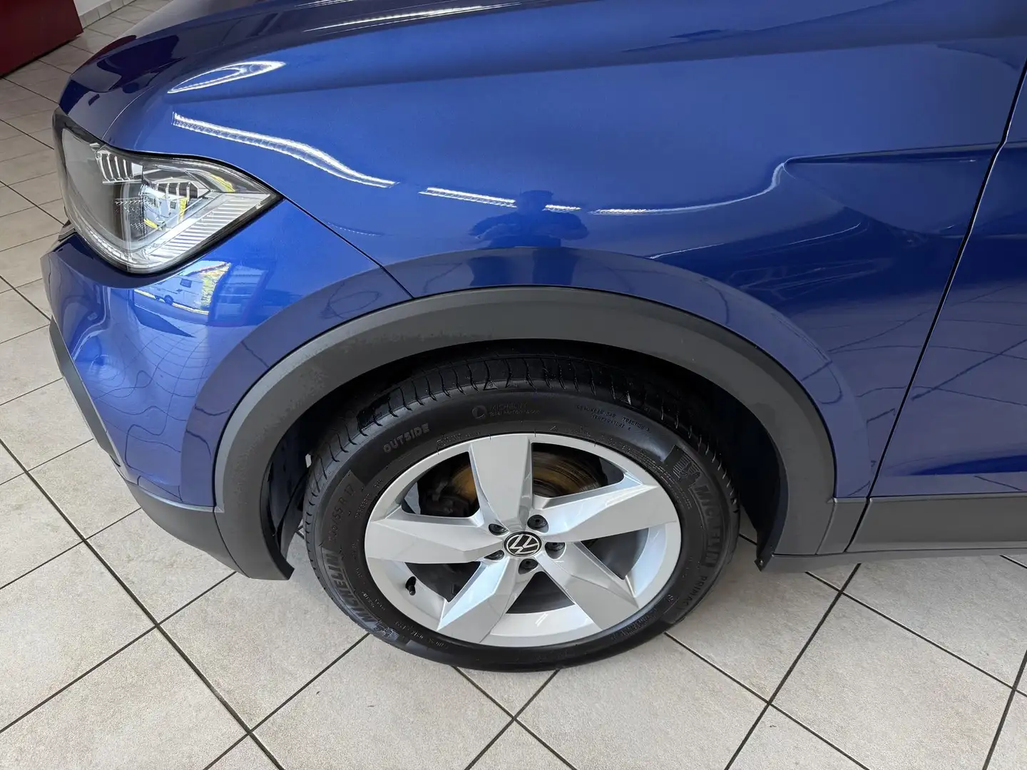 Volkswagen T-Cross 1.0 TSI Style (110PS) NAVI/LED/KAMERA/AHK 1.0 T... Bleu - 2