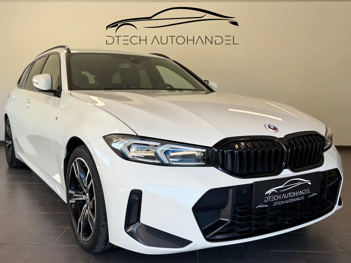 BMW 320 320d xDrive MSPORT/HUD/KEYLESS/AHK/LED Weiß - 1