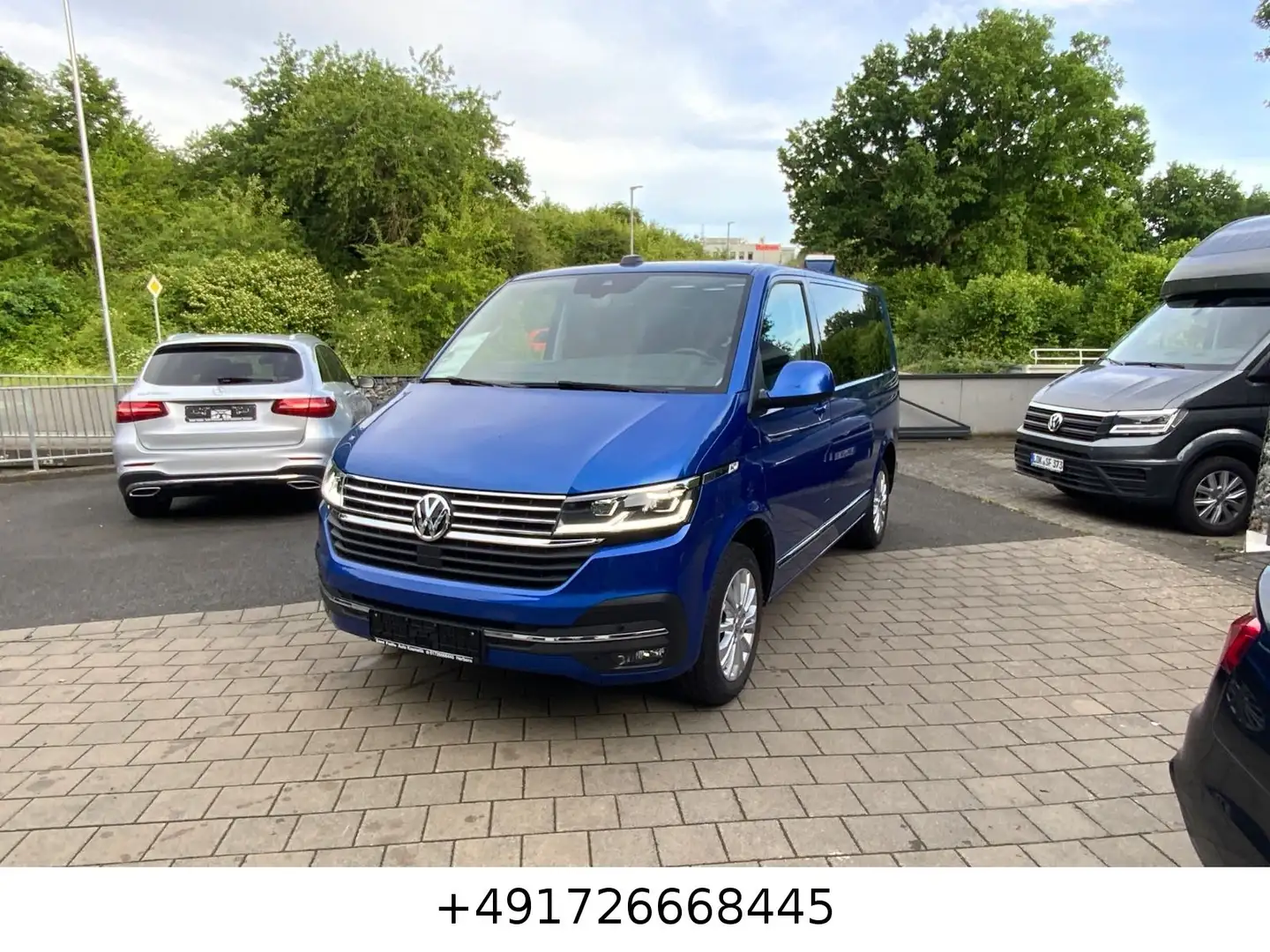 Volkswagen T6 Multivan T6.1  Multivan Gener-Six, DSG, Navi, Kamera, Led Blau - 1