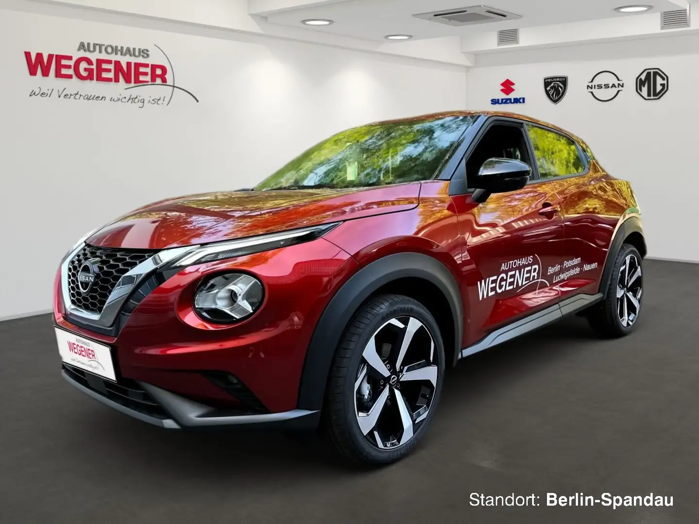 Nissan Juke JUKE 1.0 DIG-T 114PS 7DCT (AT) TEKNA Bose 360° R Rouge - 1