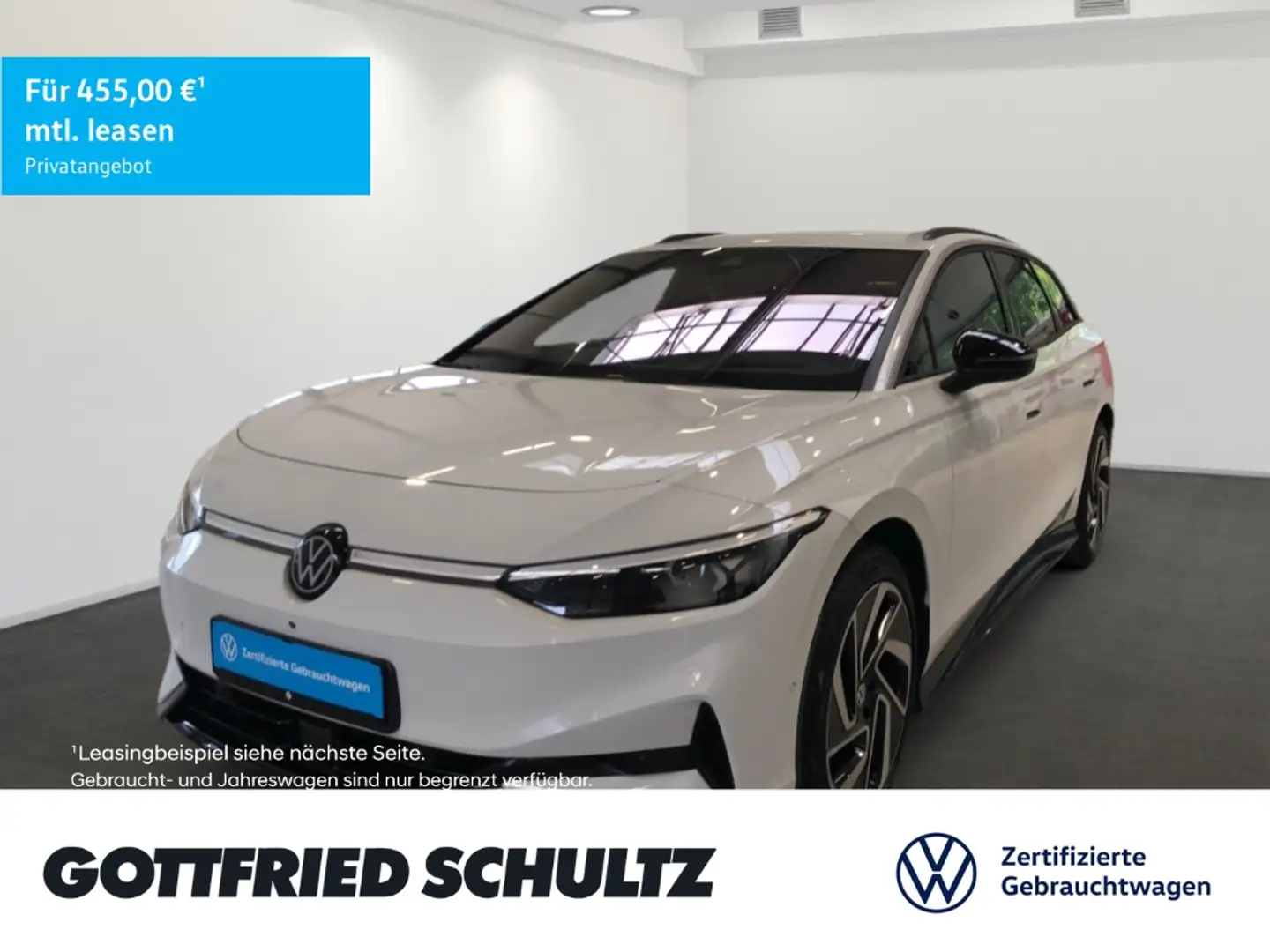 Volkswagen ID.7 Tourer PRO S 86 kWh MASSAGE KAMERA EINPARKHILFE AC Weiß - 1