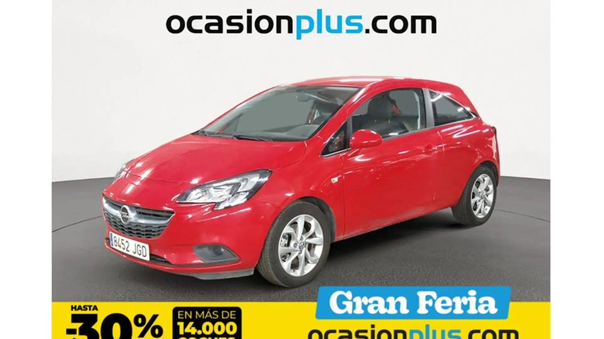 Opel Corsa 1.4 Turbo S&S Selective 100 Rojo - 1