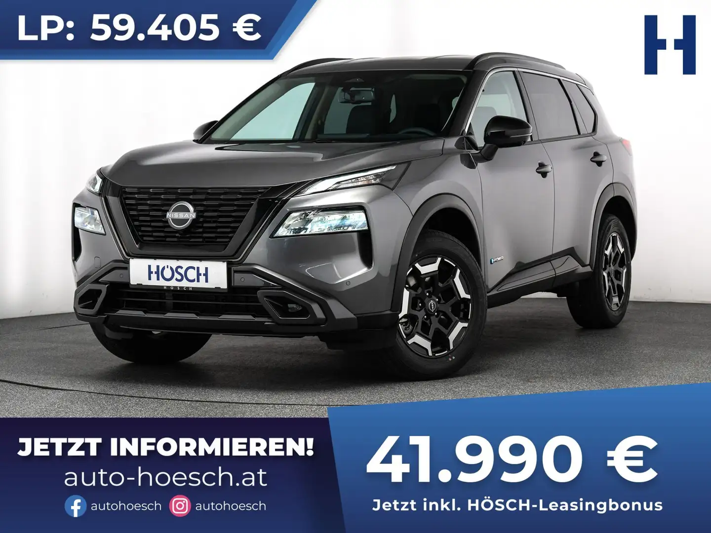 Nissan X-Trail N-TREK OFFROAD EDITION 1.5 VC-T e-4orce 4WD Grau - 1