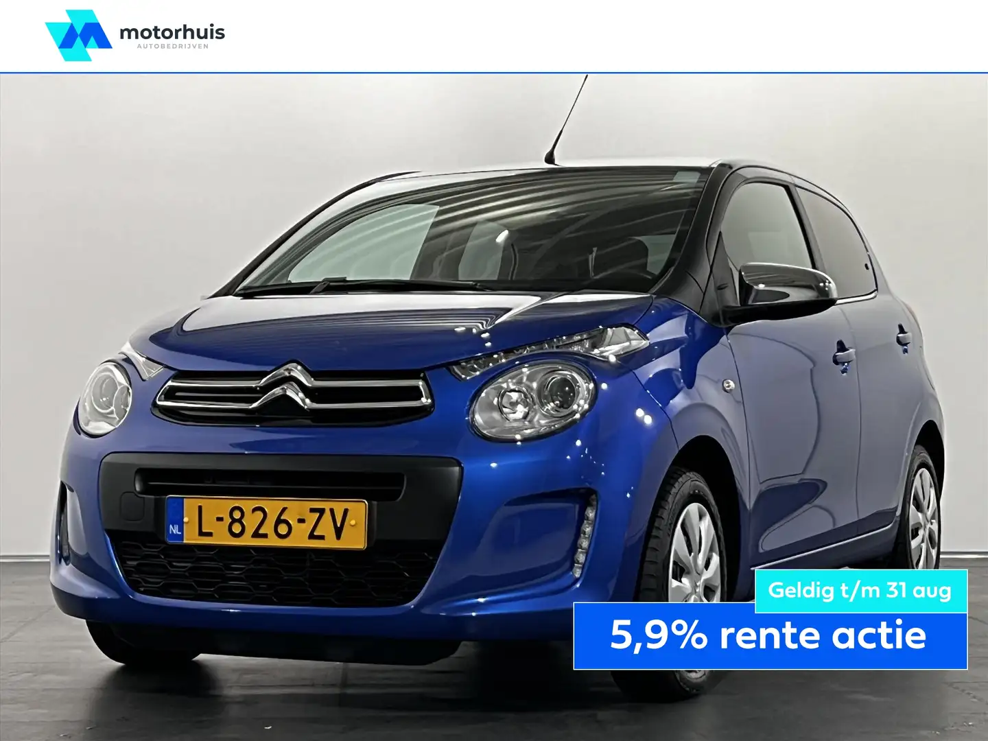 Citroen C1 1.0 VTi 72PK 5D Feel Bleu - 1