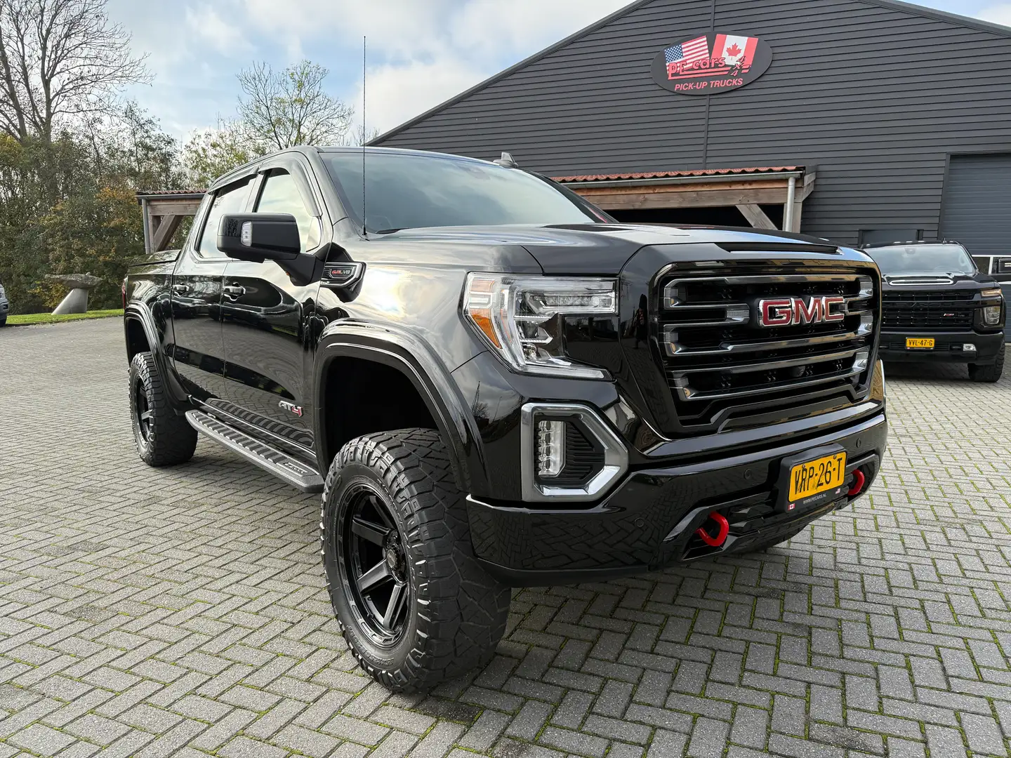 GMC Sierra AT4 6.2L V8 Pick-Up Bedrijfswagen Negro - 1