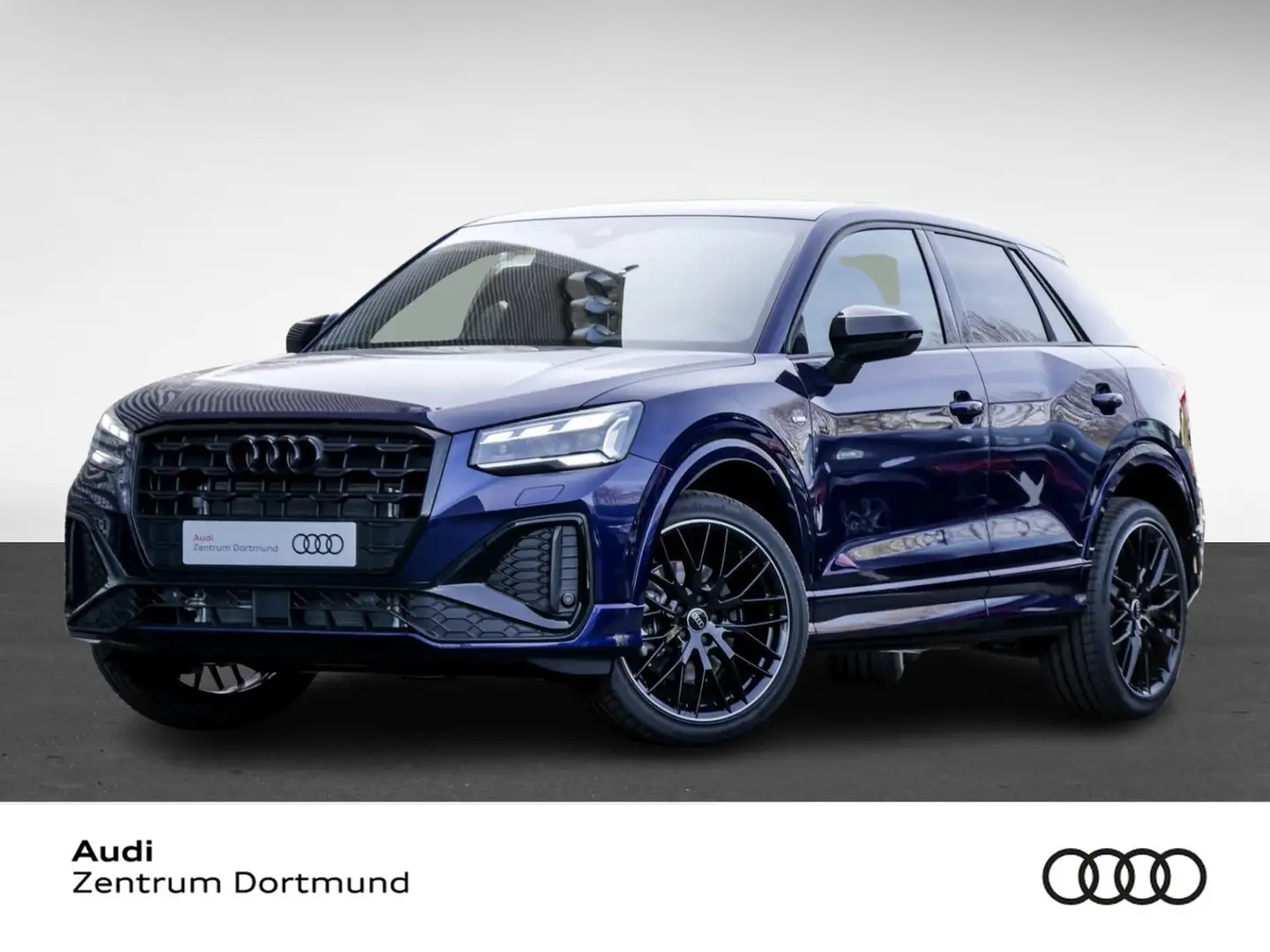 Audi Q2 35 TFSI S tronic S Line MatrixLED+Assistenzpake... Bleu - 1