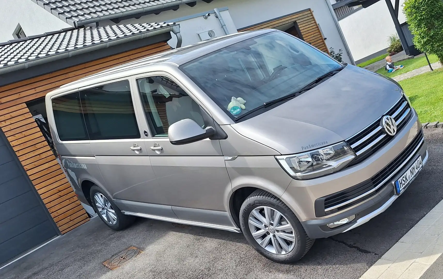 Volkswagen T6 Multivan Transporter T6 TDI BMT DSG Kurz PanAmericana Beige - 2