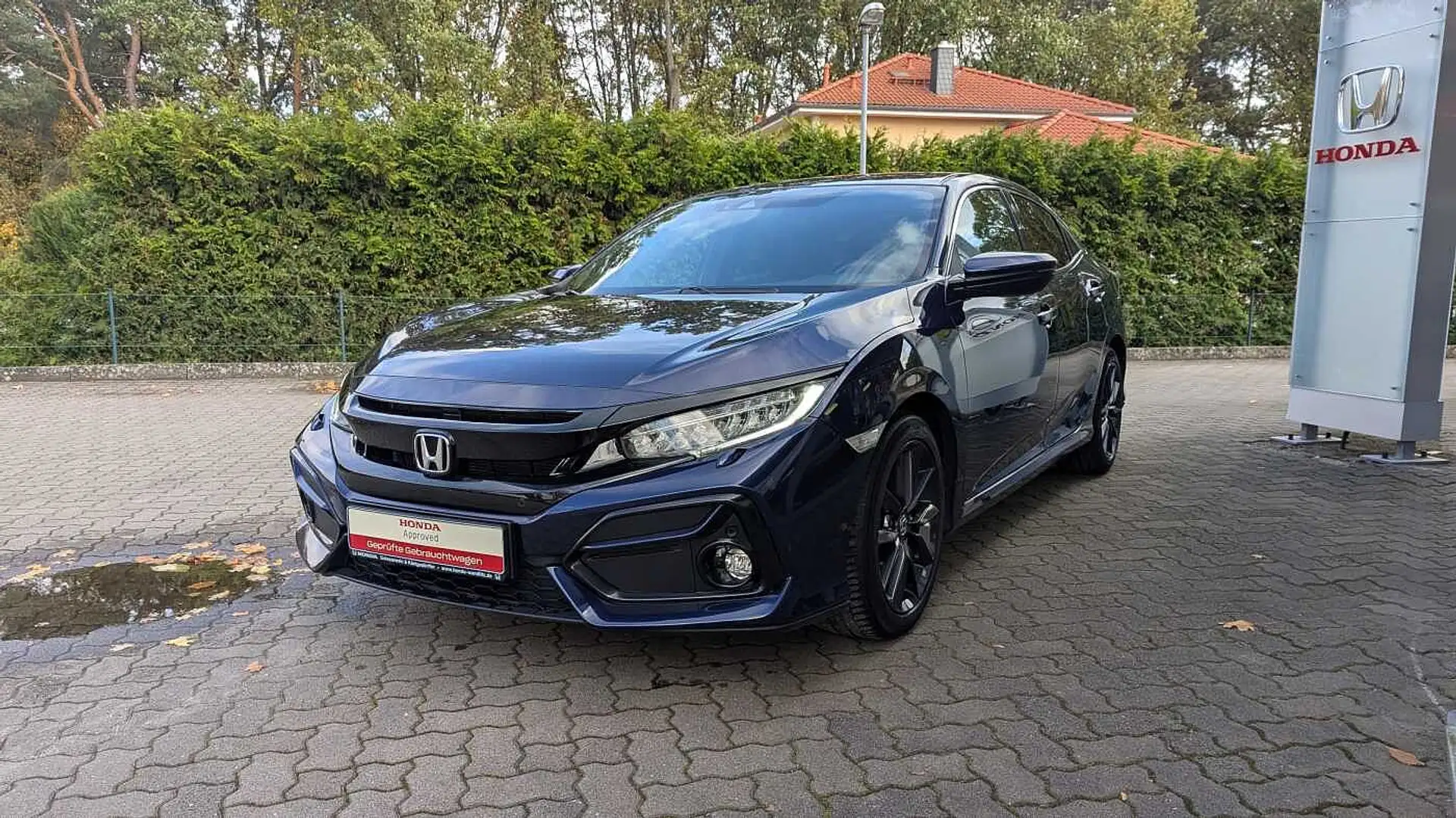 Honda Civic 1.0 i-VTEC Turbo Elegance Blau - 1
