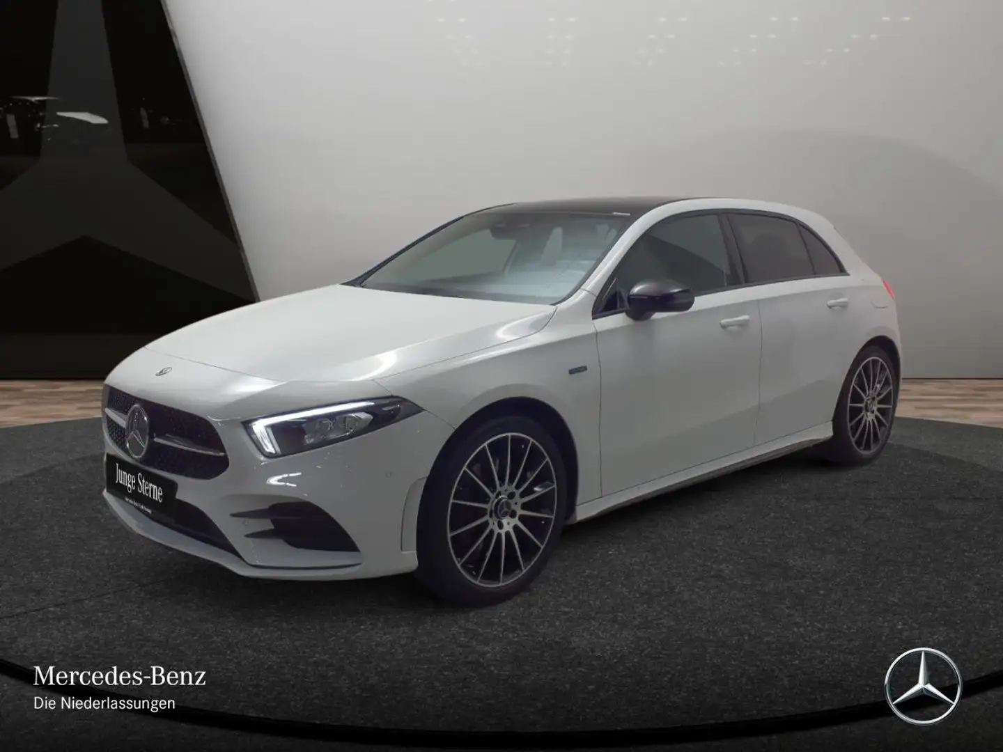 Mercedes-Benz A 250 e EDITION 2020+AMG+NIGHT+PANO+LED+KAMERA+19" Weiß - 2