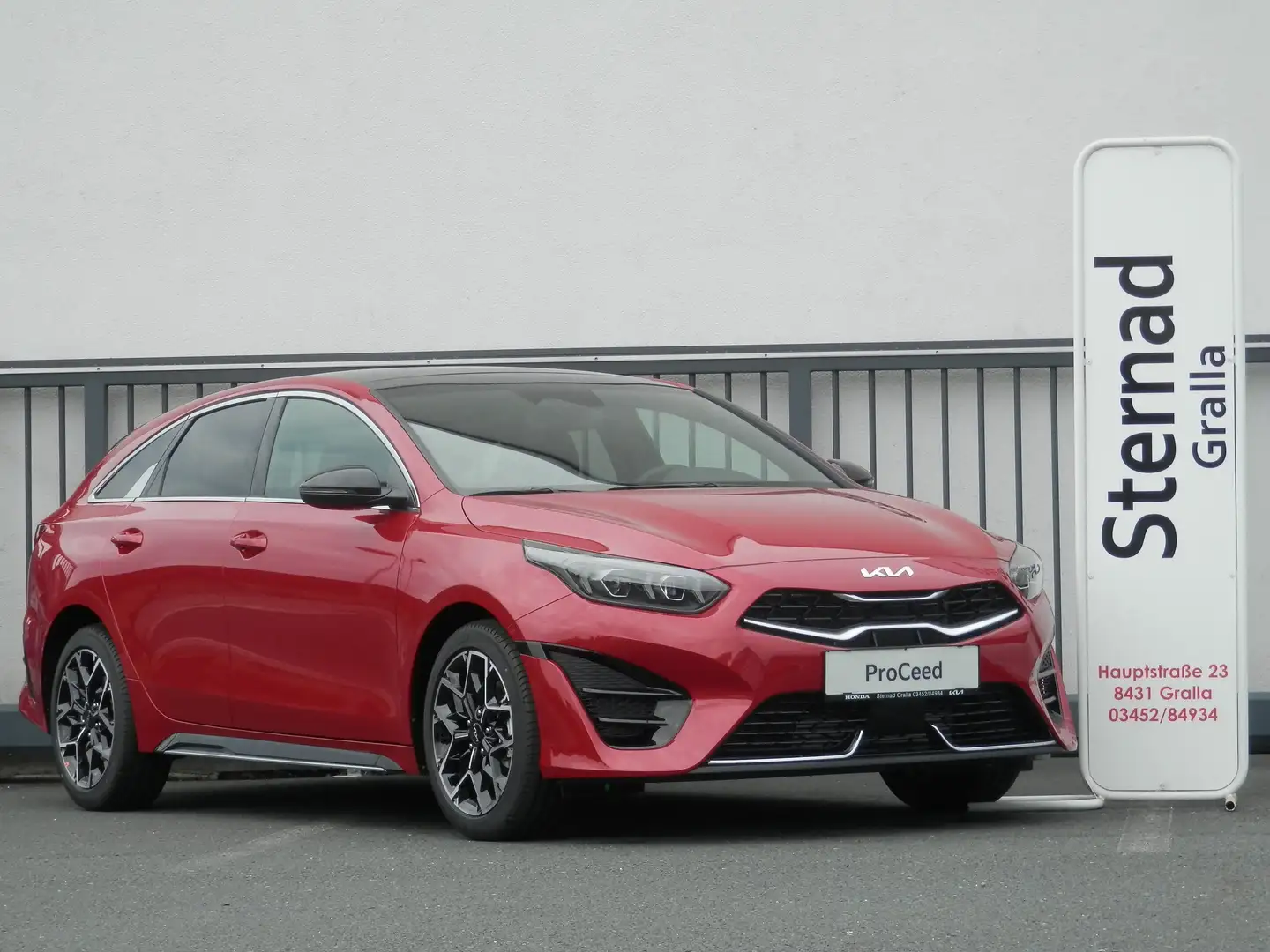 Kia ProCeed / pro_cee'd Pro Ceed 1,5 TGDI 48V GPF GT-Line DCT7 & SD-Paket Rot - 2