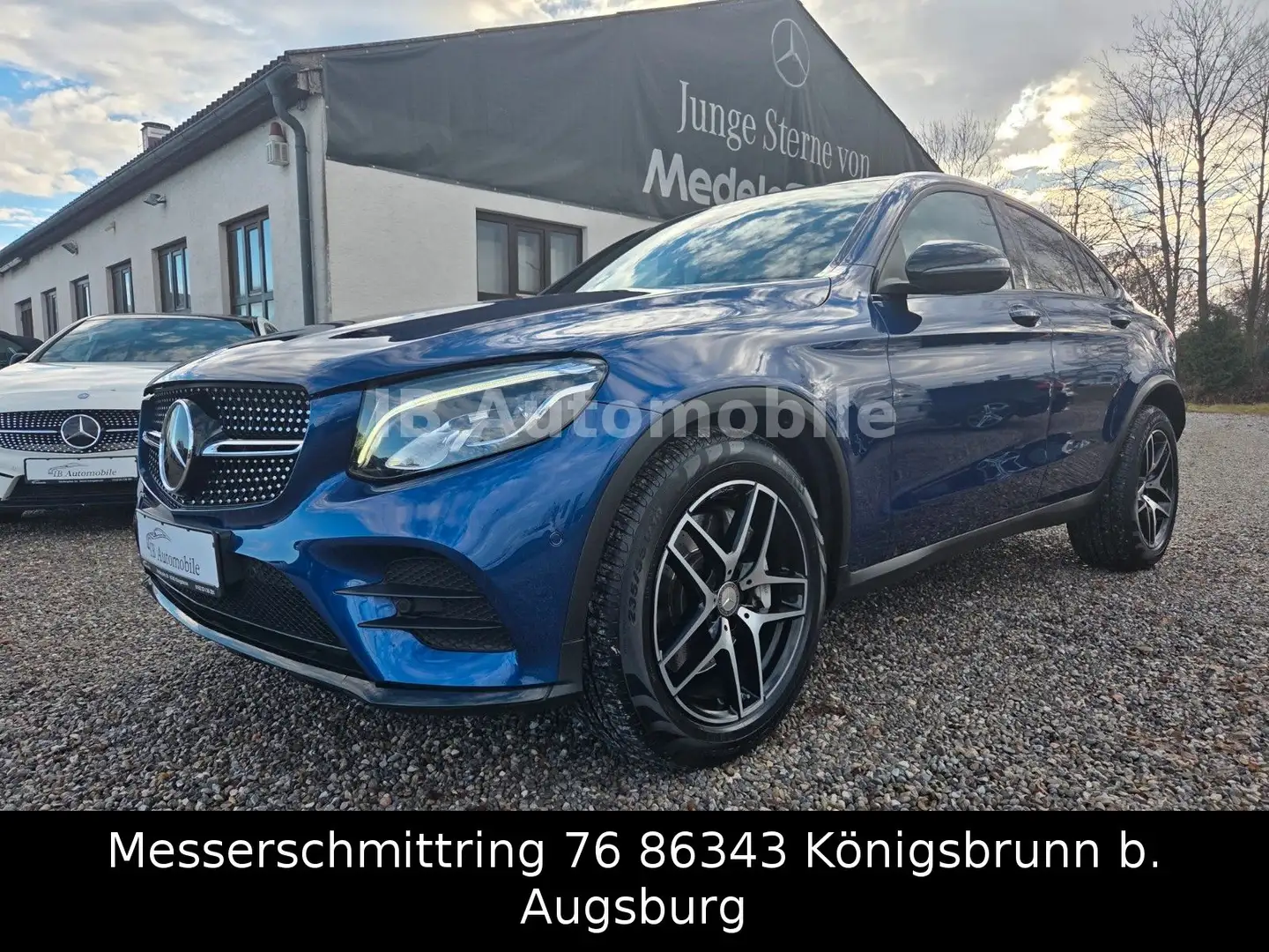 Mercedes-Benz GLC 220 Coupe 4Matic AMG LINE*Night-Paket*ACC... Blau - 1