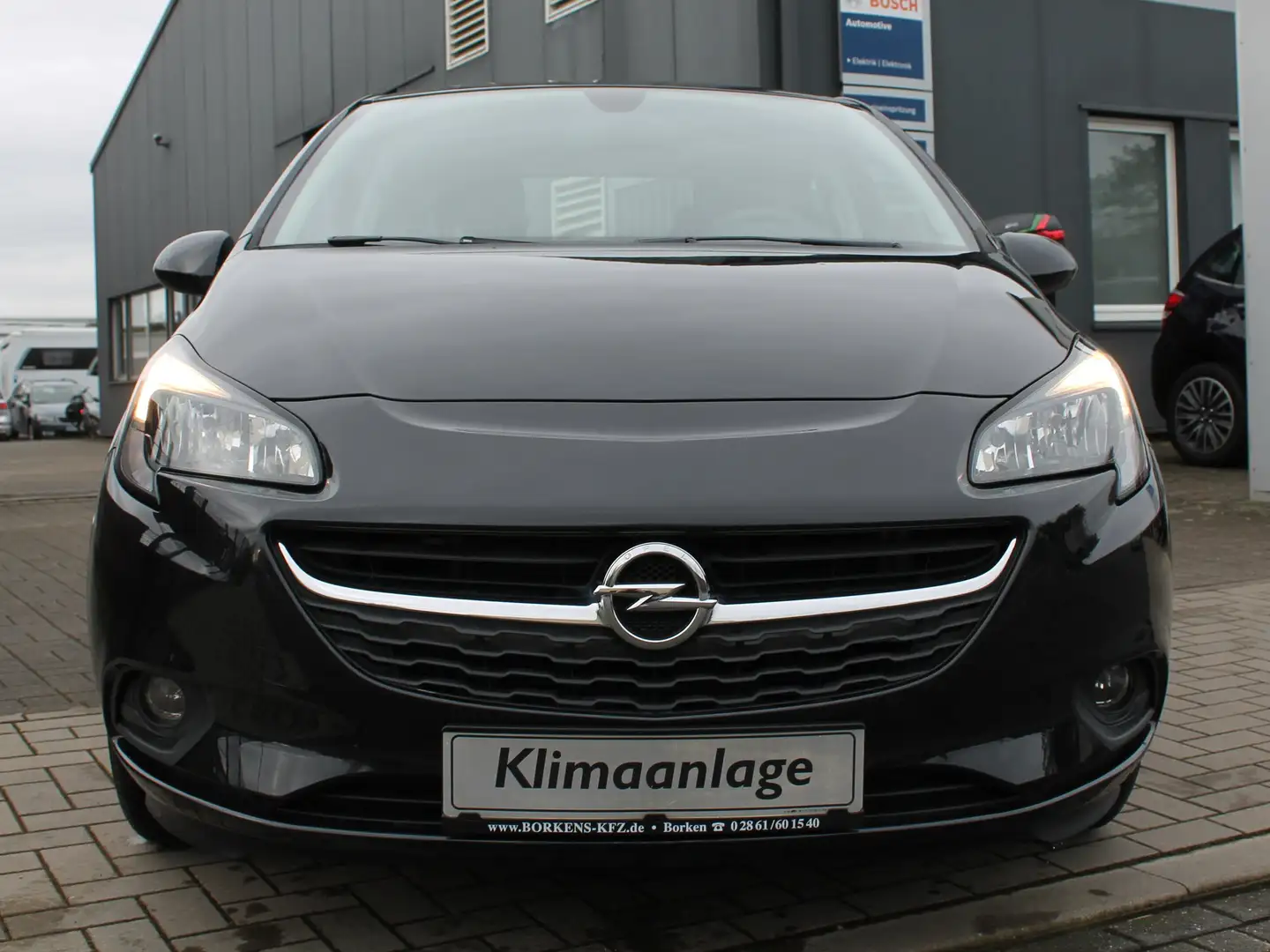 Opel Corsa E *KLIMAANLAGE ISOFIX BLUETOOTH TÜV10/25* Noir - 2