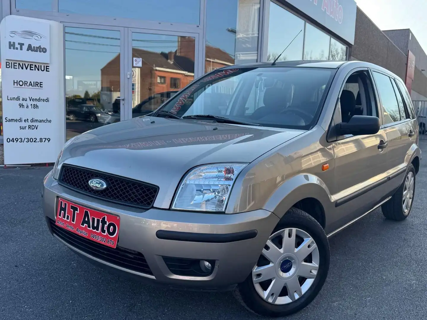 Ford Fusion 1.4i 16v/Airco/Boite automatique/-68.000-Kms/Euro4 Gris - 1
