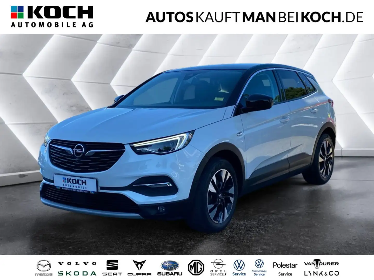 Opel Grandland X 1.2 Turbo INNOVATION LED SHZ NAV 360° Weiß - 1