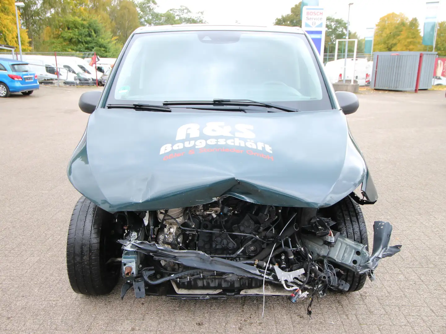 Mercedes-Benz Vito 116 CDI 9-GTronic Kompakt KLIMA+LED+AHK Grün - 1