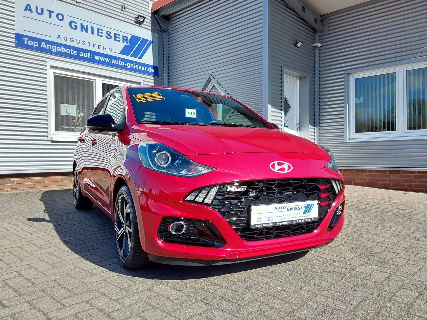 Hyundai i10 1.0 N-Line APP/SHZ/PDC/KAM/NAV 74 kW (101 PS), ... Rot - 1