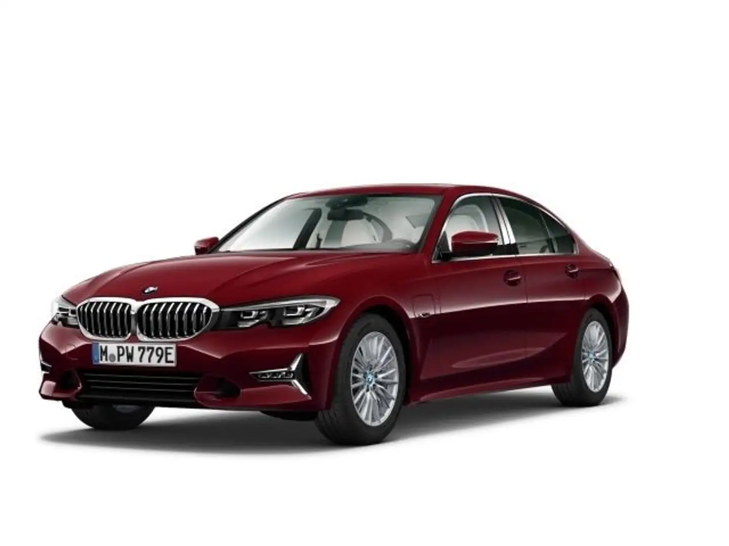 BMW 320 e Luxury Line Automatik Aut. Klimaaut. PDC Piros - 1