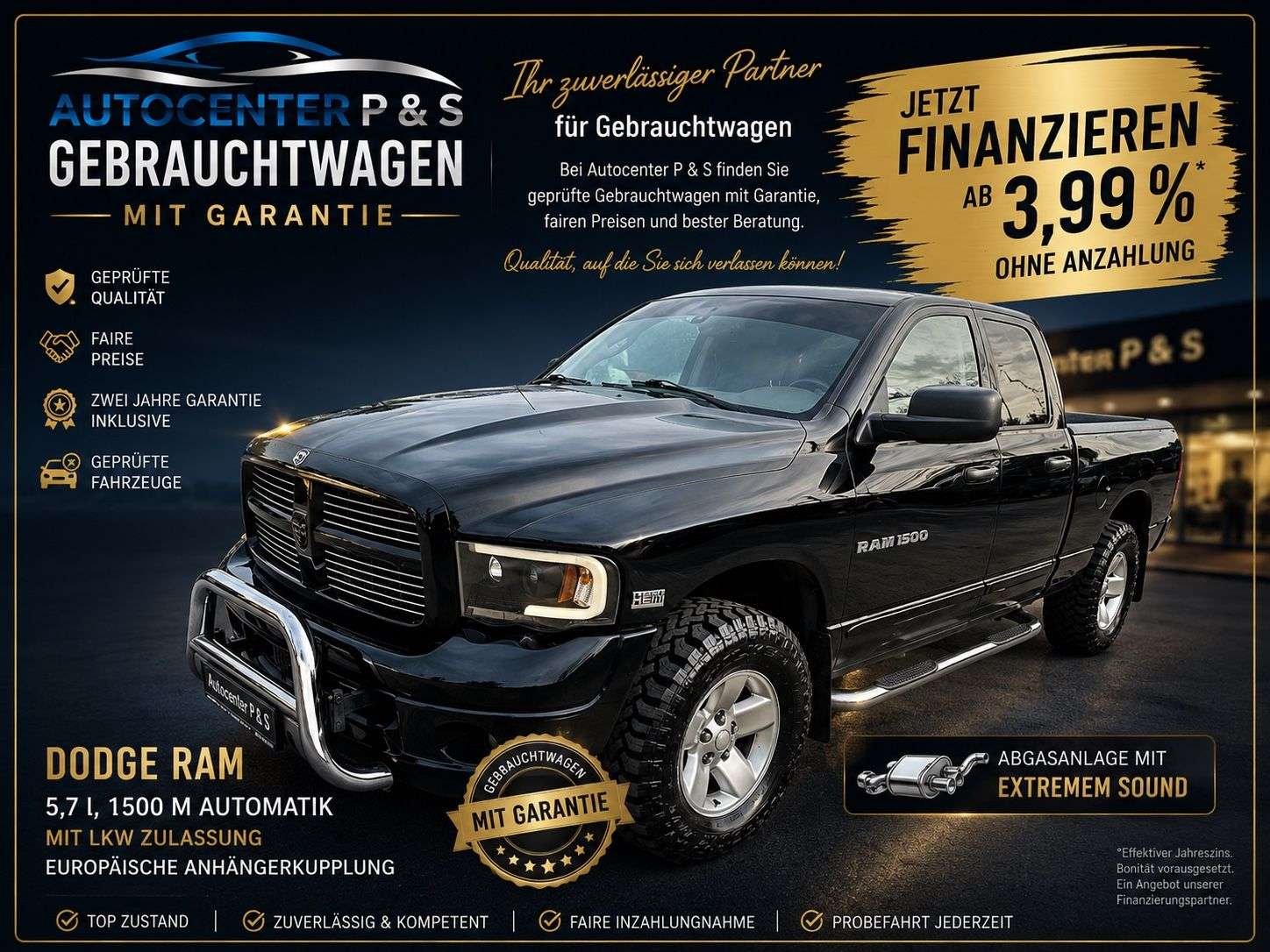 Second hand Dodge Ram 5.7