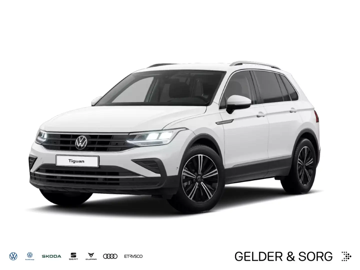 Volkswagen Tiguan 2.0 TDI Life DSG 4x4 Stand*RFK*AHK* Weiß - 1