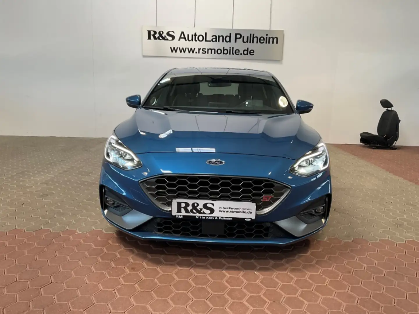 Ford Focus ST+Automatik+LED+B&O+Kamera+Navi+Head-UP Bleu - 2