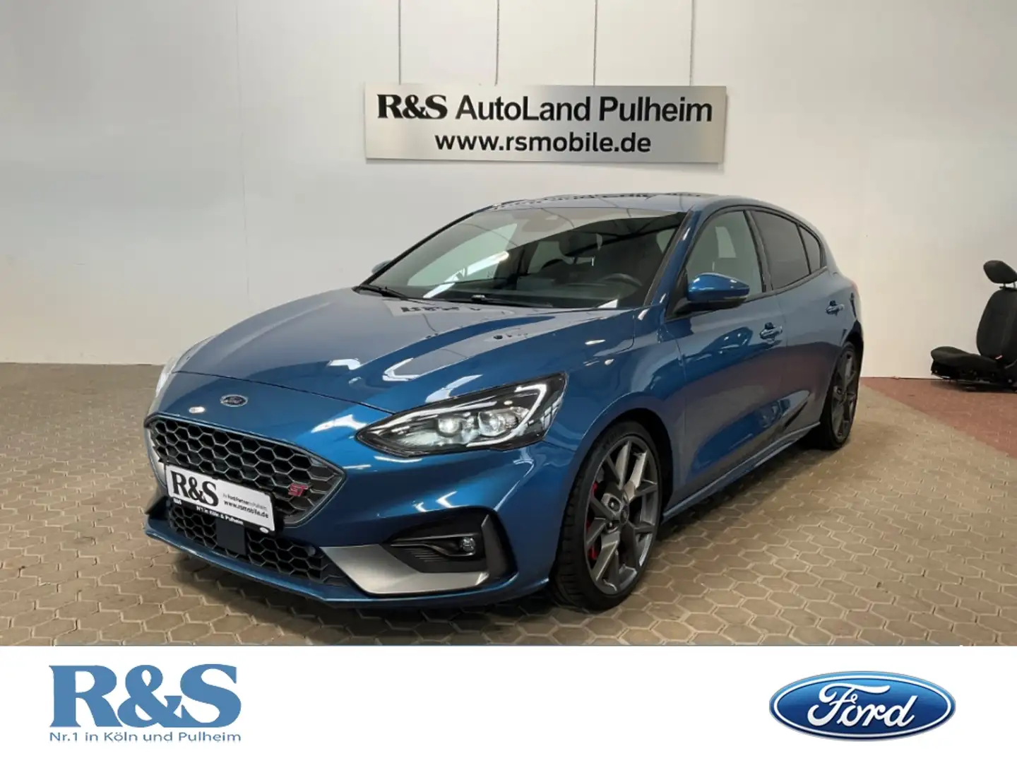 Ford Focus ST+Automatik+LED+B&O+Kamera+Navi+Head-UP Bleu - 1