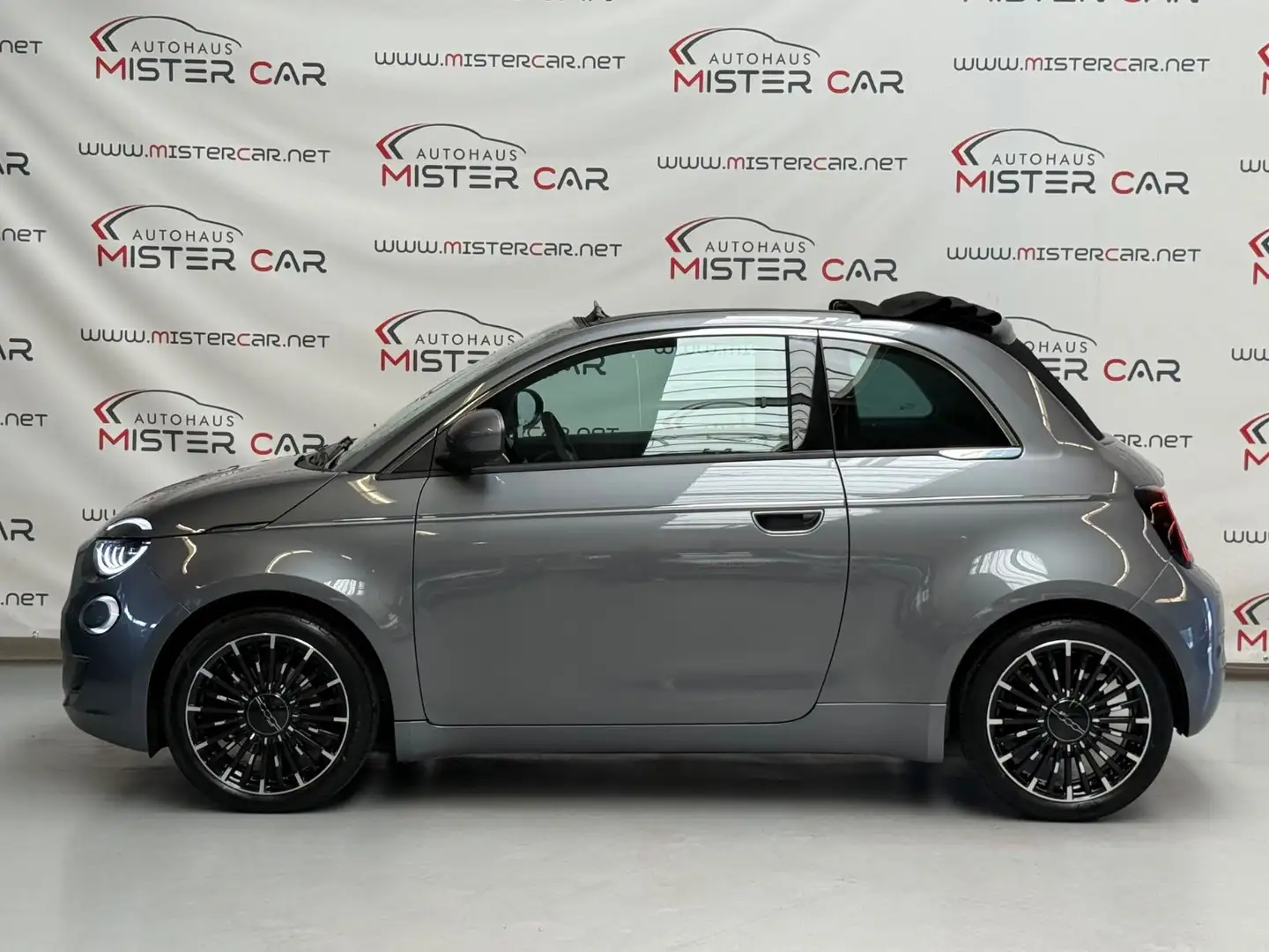 Fiat 500e Icon Cabrio MAGIC-STYLE-WINTER PAKET/LED/17 Grau - 2