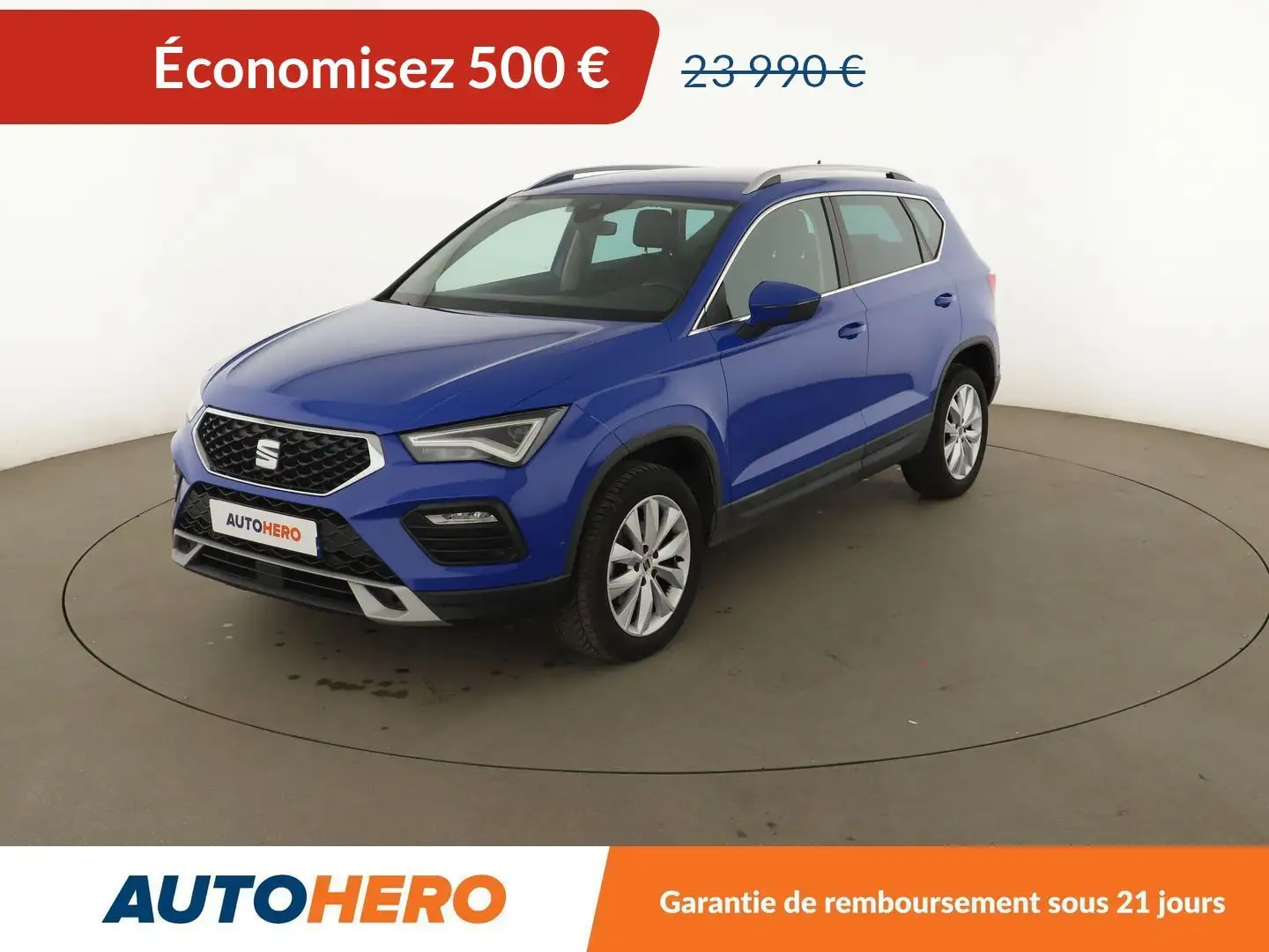 SEAT Ateca 1.5 TSI ACT Style Business DSG7 Bleu - 1