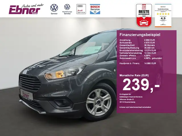 Ford Tourneo Courier TREND 1.5 TDCi NAVI+AC-AUTOM+2xPDC+GRA+ALU!