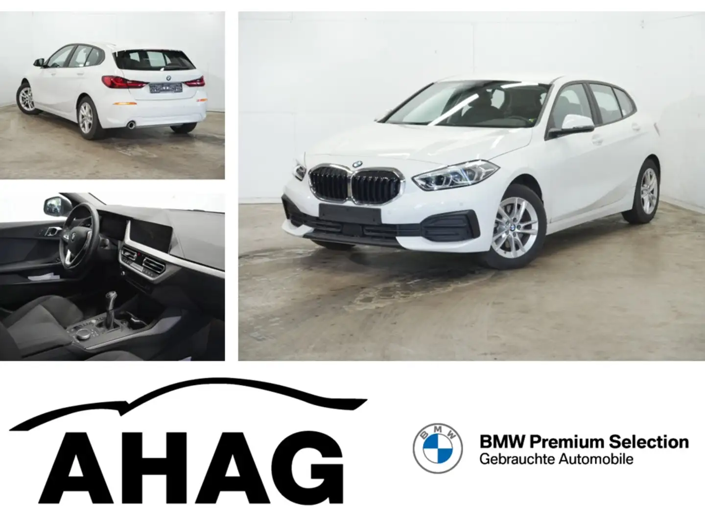 BMW 118 i Advantage Klimaaut. PDC Aut. Heckkl. Wit - 1