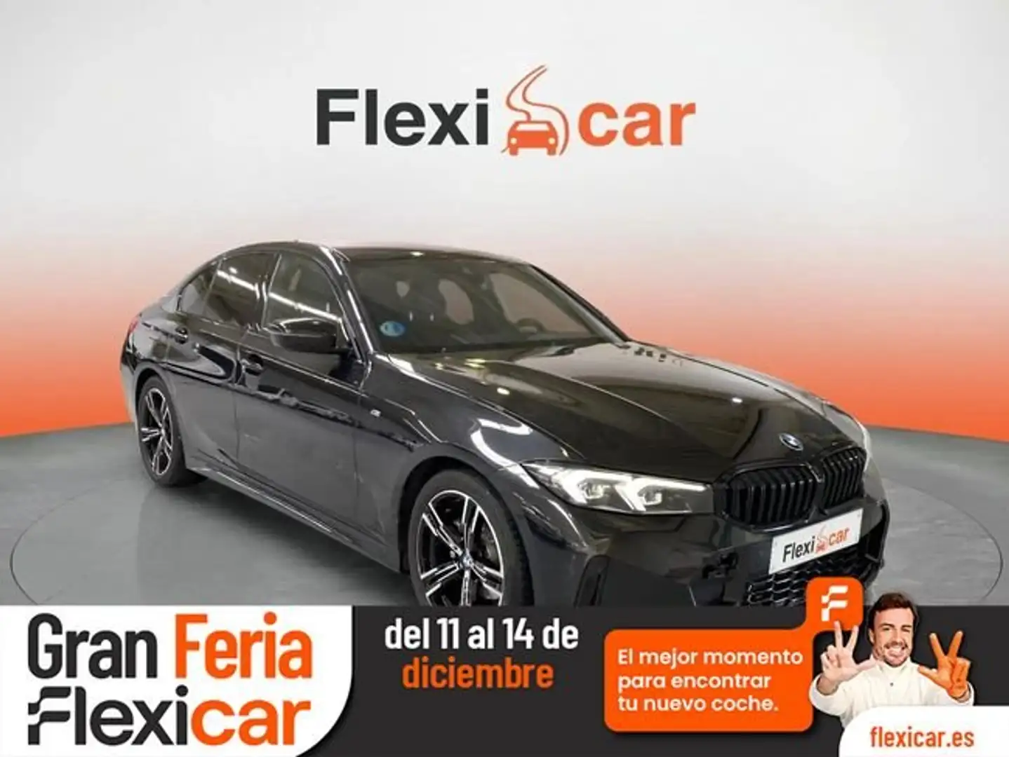 BMW 318 318d Auto. Negro - 1