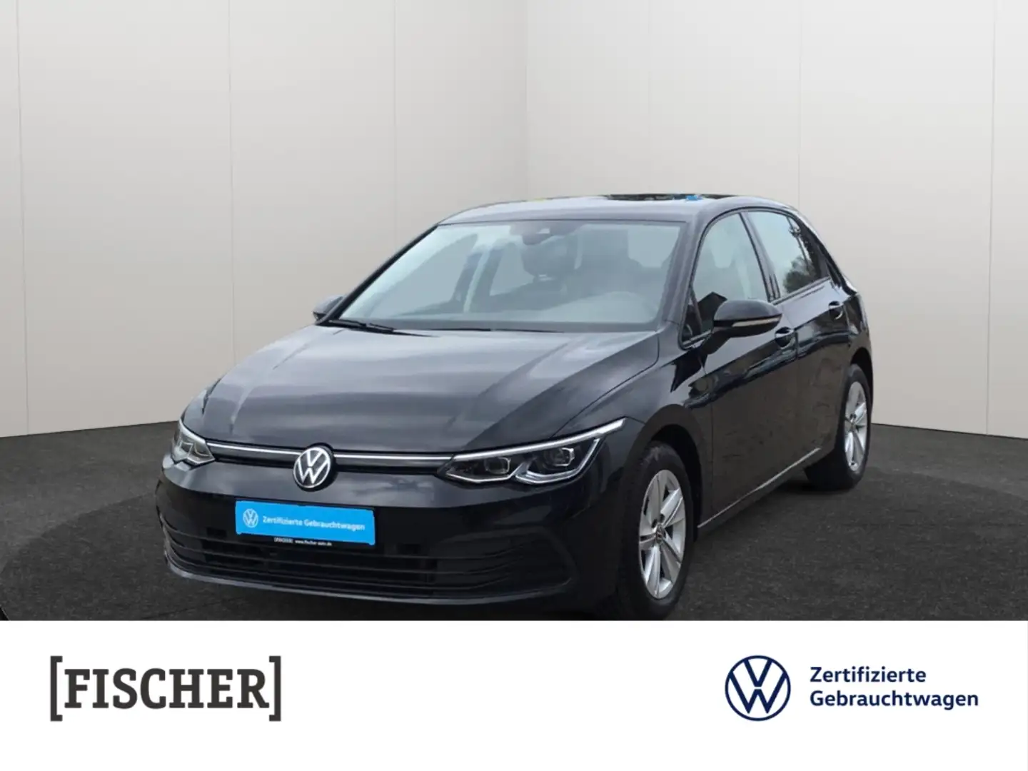 Volkswagen Golf VIII 1.5TSI Life LED Navi ACC SHZ PDC Schwarz - 1