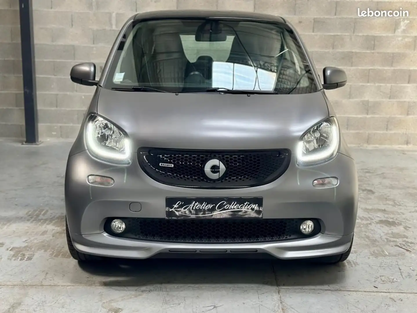 smart forTwo Brabus Xclusive SIEGES CHAUFFANTS SON JBL GARANTIE Gris - 2