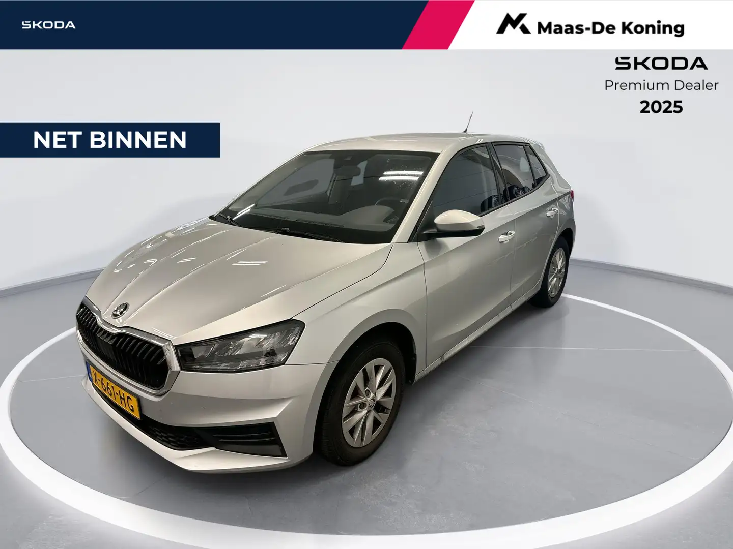 Skoda Fabia 1.0 Tsi 95pk Ambition · Apple/Android Car Play · P Argent - 1