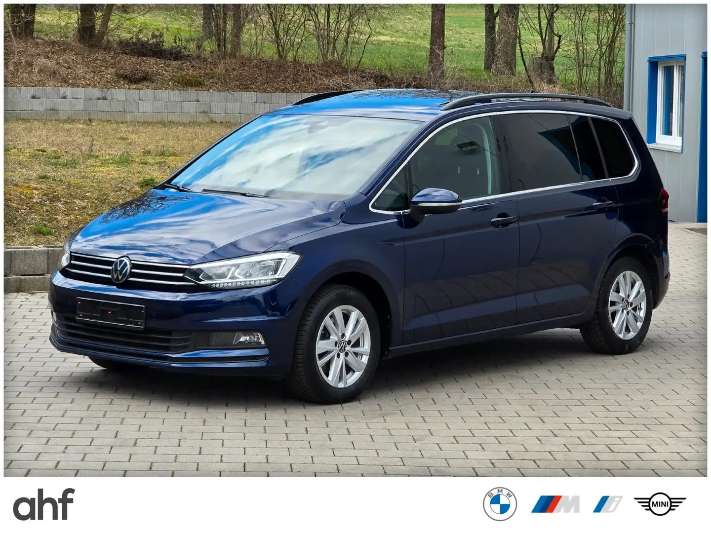 Volkswagen Touran 1.5TSI DSG 7SZ LED PANO SDTHZ ACC AHK RFK Blauw - 1