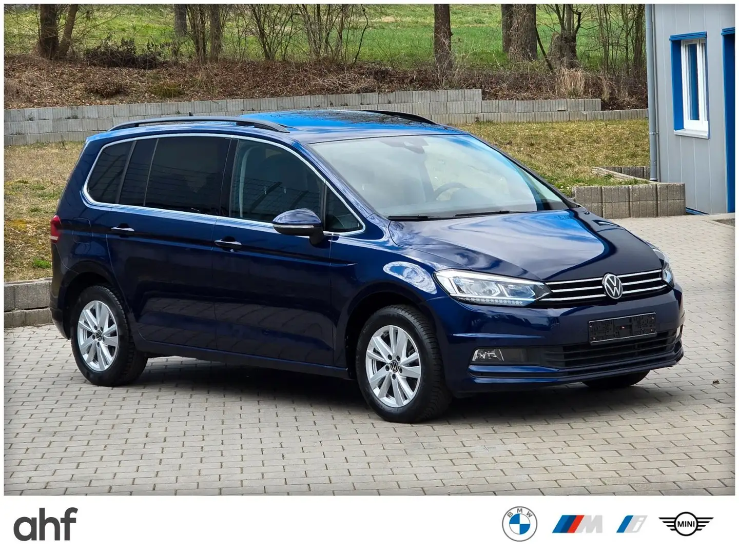 Volkswagen Touran 1.5TSI DSG 7SZ LED PANO SDTHZ ACC AHK RFK Blauw - 2
