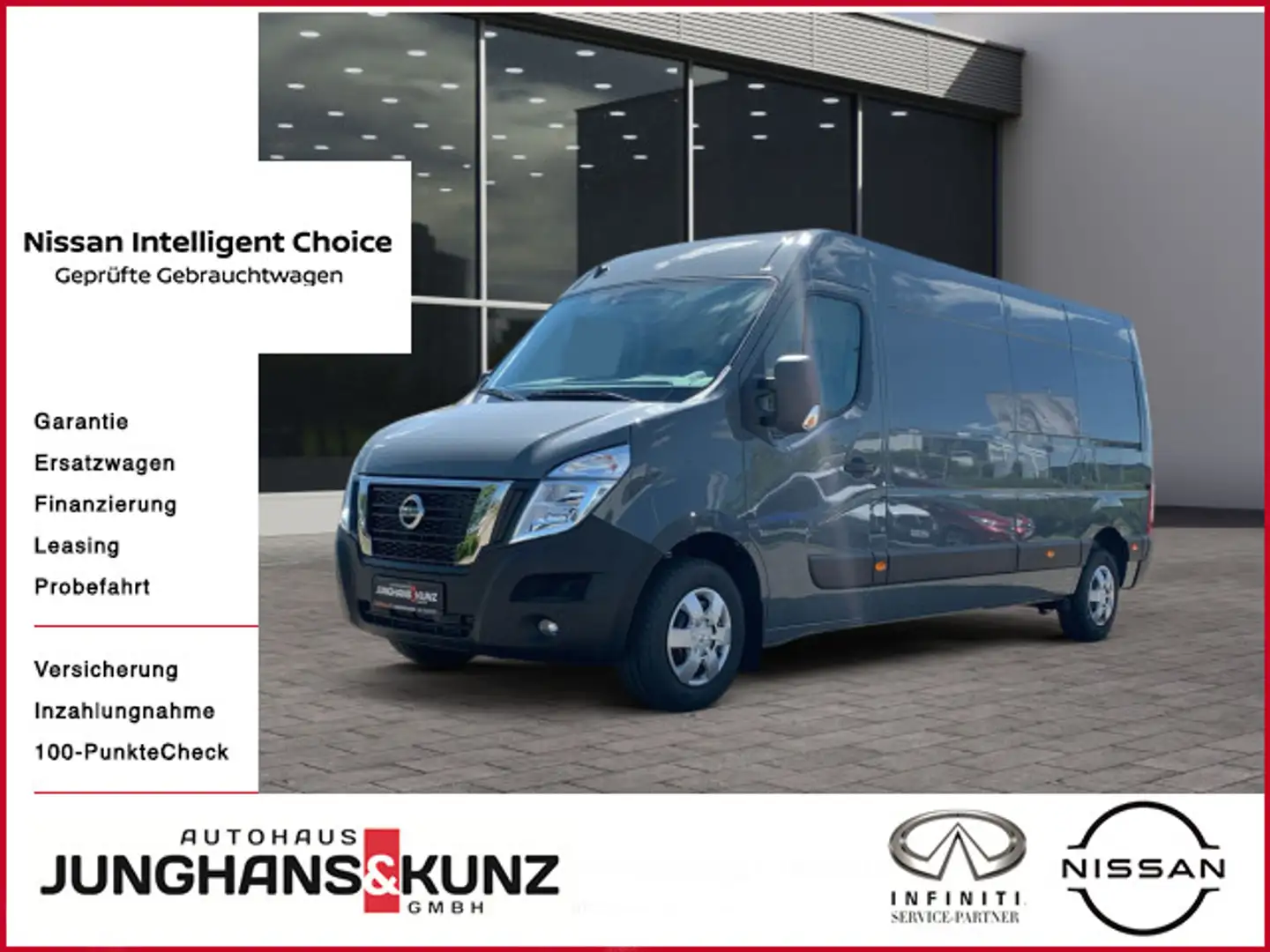 Nissan Interstar Kasten L3H2 35 dCi180 N-CONNECTA LRB A Grau - 1