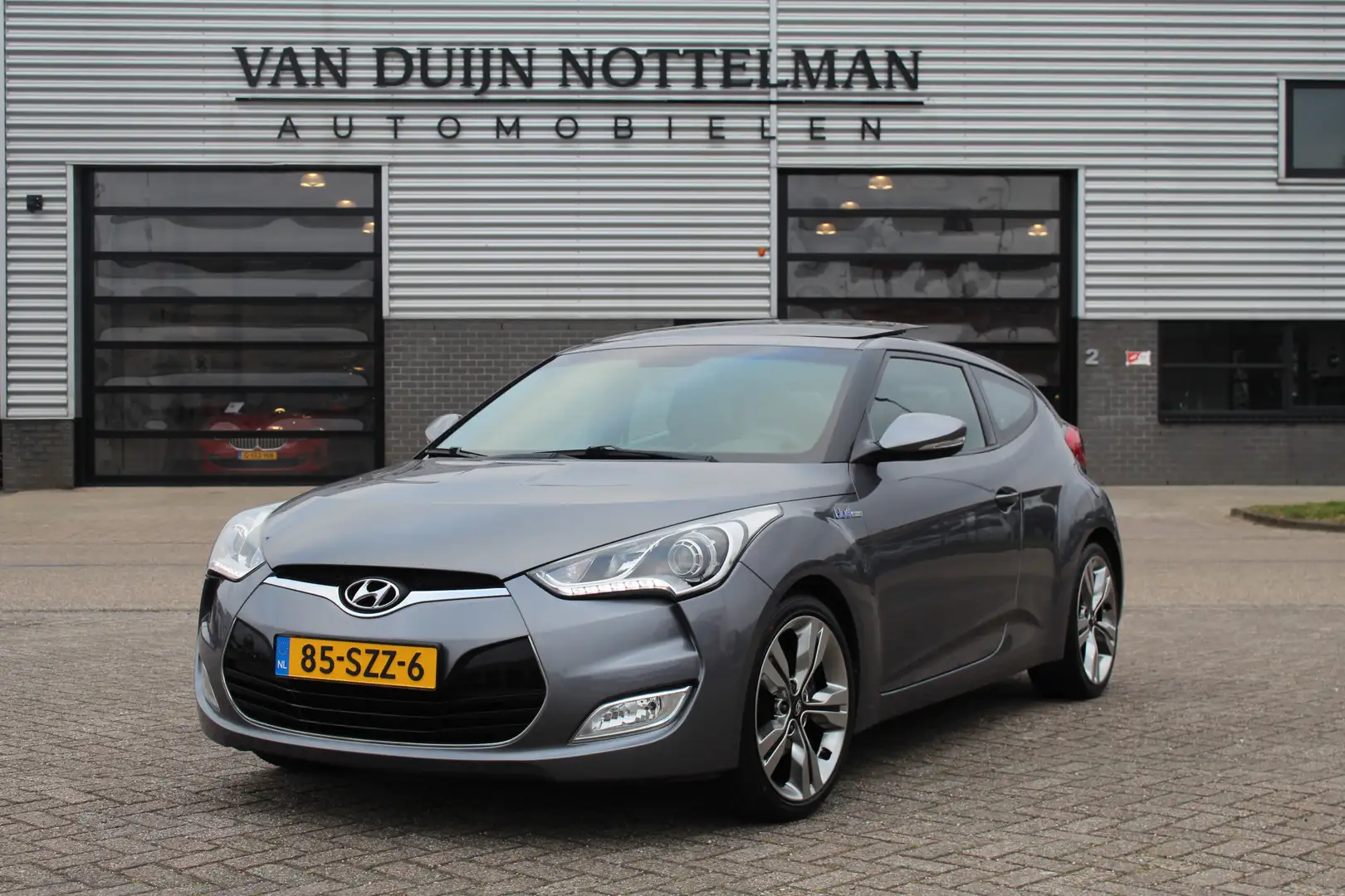 Hyundai VELOSTER 1.6 GDI i-Vision / Panoramadak / Camera / N.A.P. Gri - 1