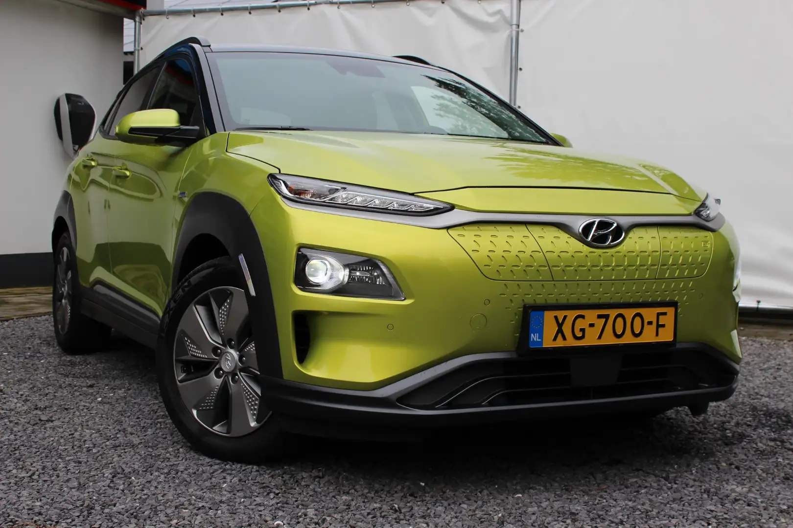 Hyundai KONA EV 64 kWh Premium | Leer | Navi | HUD Vert - 2