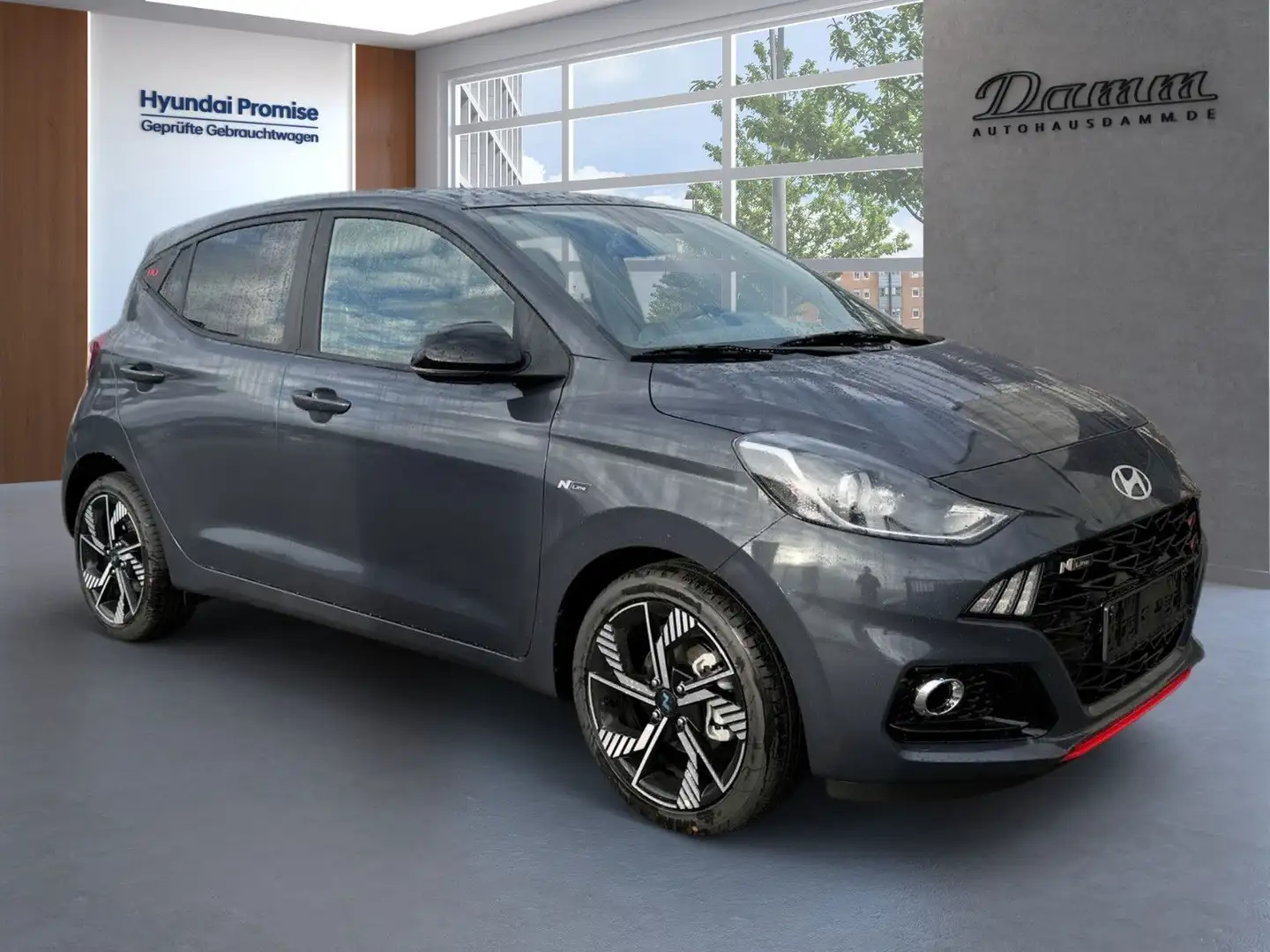 Hyundai i10 MJ25 1.0T 5-MT 2WD N Line Gris - 2