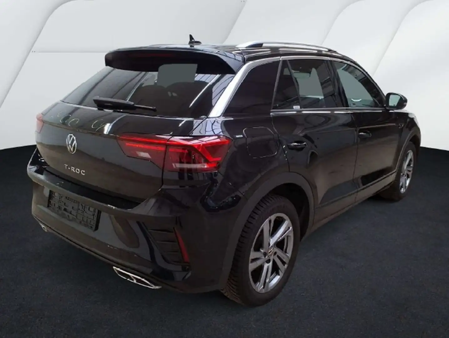 Volkswagen T-Roc 1.5 TSI DSG R-Line NAVI AHK REARVIEW GJ-REIFEN ... Schwarz - 2
